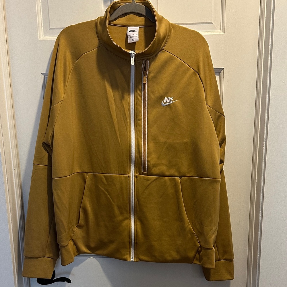 Nike Mustard Yellow Track Jacket